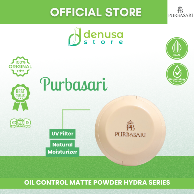 PURBASARI Oil Control Matte Powder Hydra Series Natural 12 g