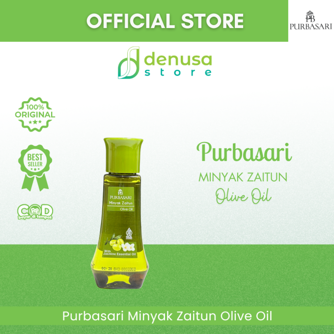 PURBASARI Minyak Zaitun Olive Oil With Jasmine Essential Oil 75 ml
