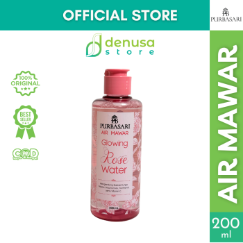 PURBASARI Air Mawar Glowing Rose Water 200 ml