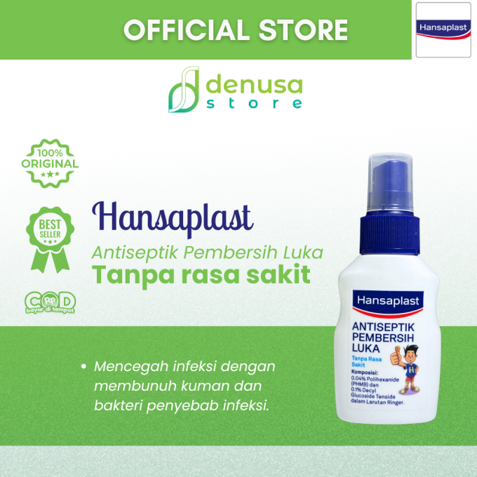 HANSAPLAST Antiseptik Pembersih Luka 40ml