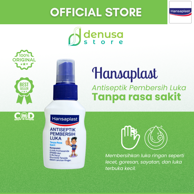 HANSAPLAST Antiseptik Pembersih Luka 40ml