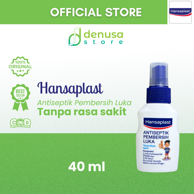 HANSAPLAST Antiseptik Pembersih Luka 40ml