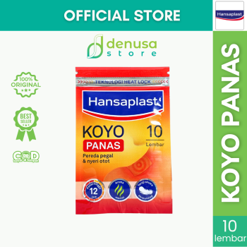 HANSAPLAST Koyo Panas 1 Sachet isi 10 lembar