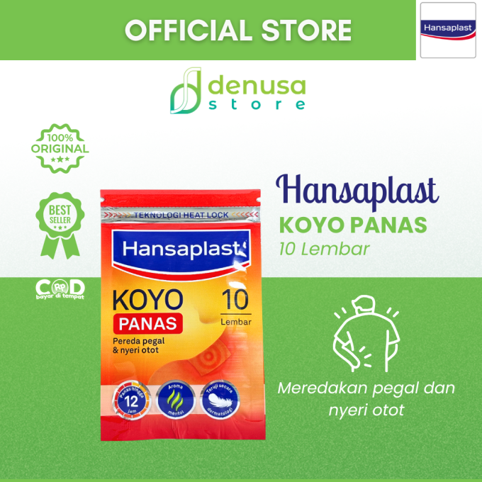 HANSAPLAST Koyo Panas 1 Sachet isi 10 lembar