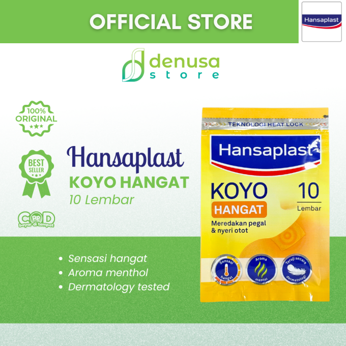 HANSAPLAST Koyo Hangat 1 Sachet isi 10 lembar