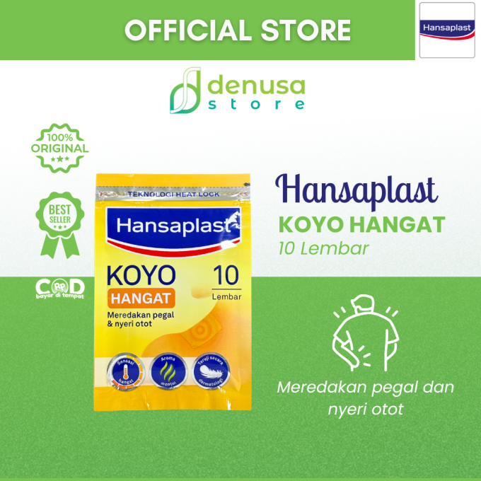 HANSAPLAST Koyo Hangat 1 Sachet isi 10 lembar