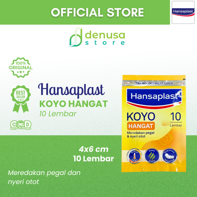 HANSAPLAST Koyo Hangat 1 Sachet isi 10 lembar