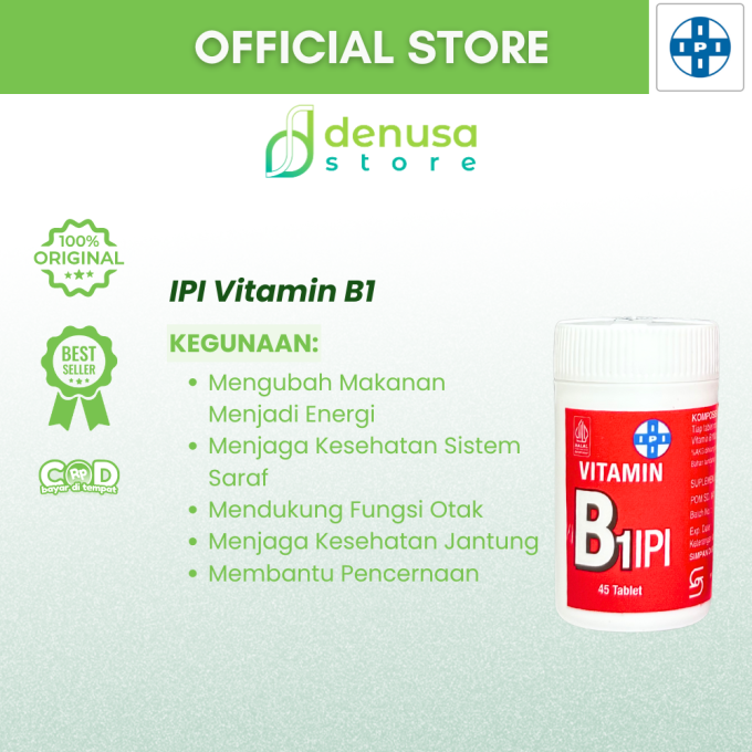 IPI Vitamin B1 45 Tablet