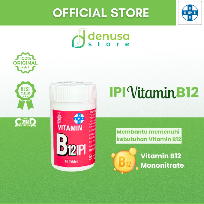 IPI Vitamin B12 45 Tablet