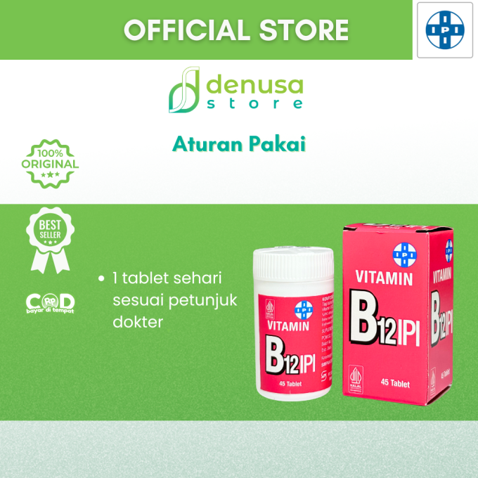 IPI Vitamin B12 45 Tablet
