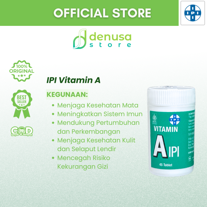 IPI Vitamin A 45 Tablet