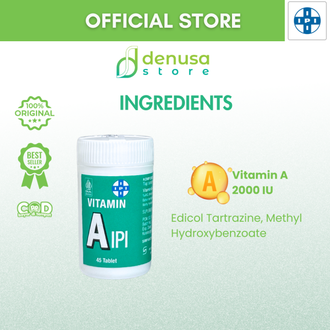 IPI Vitamin A 45 Tablet
