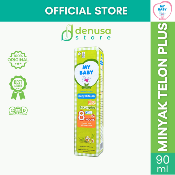 MY BABY Minyak Telon Plus Eucalyptus 8 Jam 90 ml