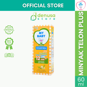 MY BABY Minyak Telon Plus Eucalyptus Longer Protection 12 Jam 60 ml