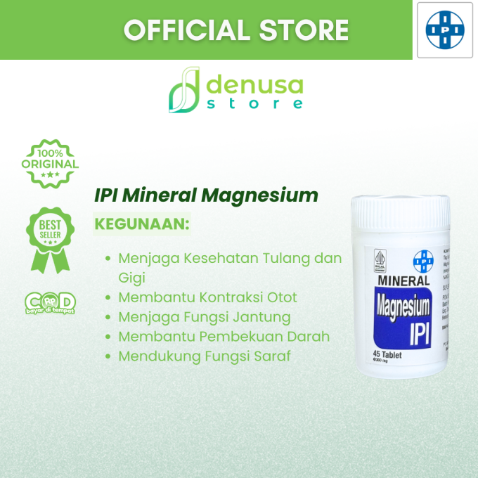 IPI Mineral Magnesium 45 Tablet