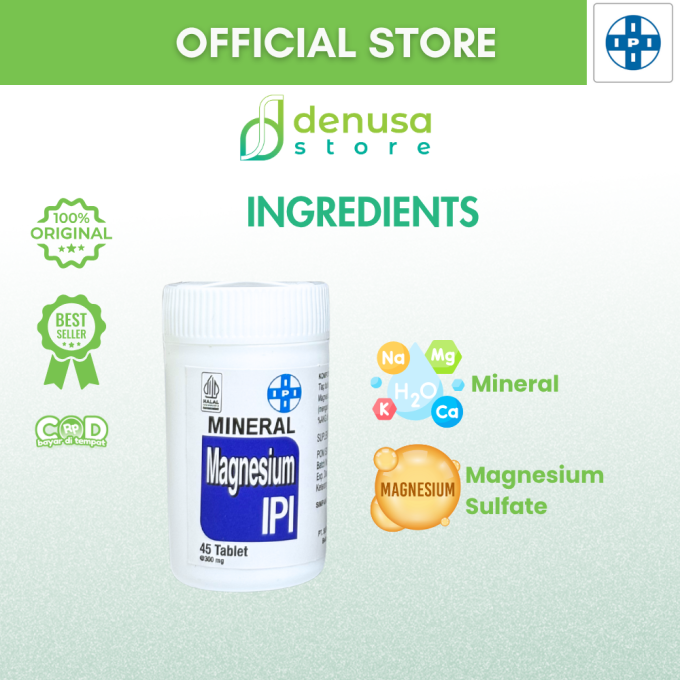 IPI Mineral Magnesium 45 Tablet