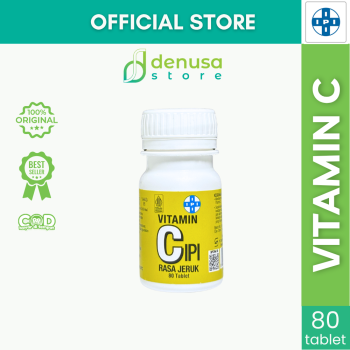 IPI Vitamin C Rasa Jeruk 80 Tablet