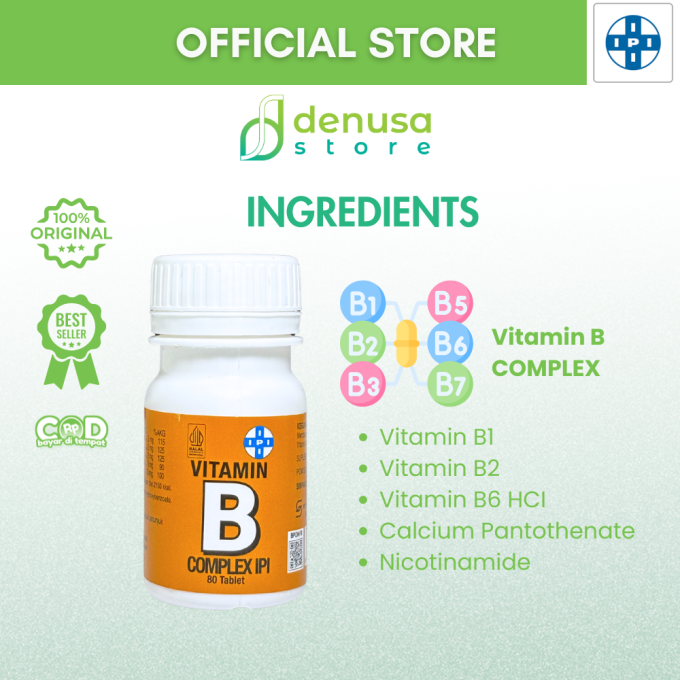 IPI Vitamin B Complex 80 Tablet