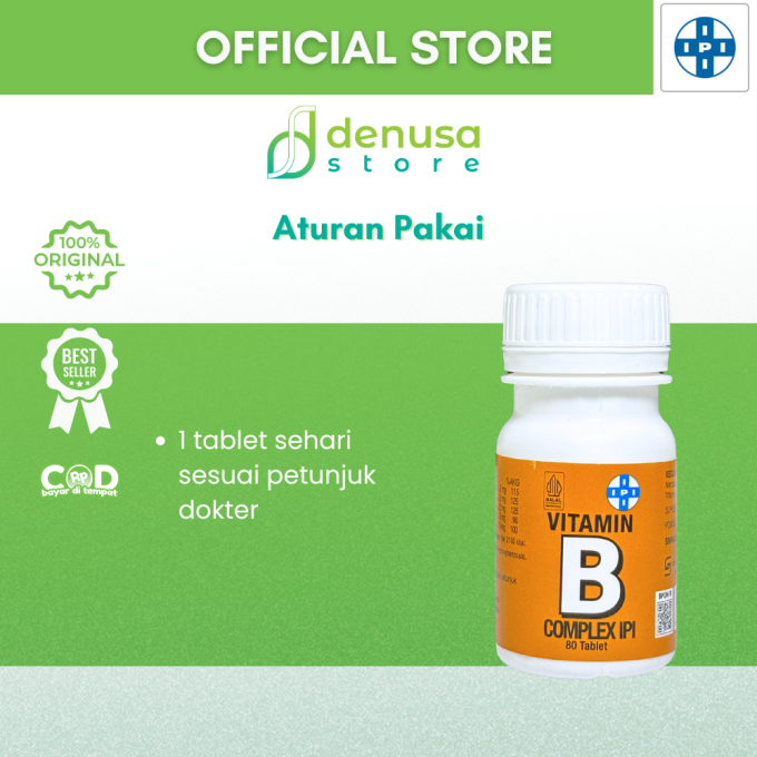 IPI Vitamin B Complex 80 Tablet