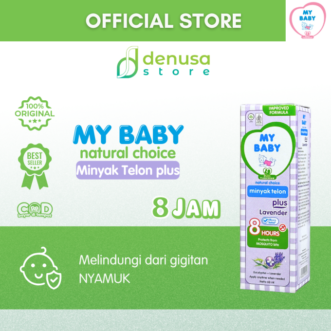 MY BABY Minyak Telon Plus Lavender 8 Jam 60 ml