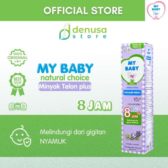 MY BABY Minyak Telon Plus Lavender 8 Jam 90 ml