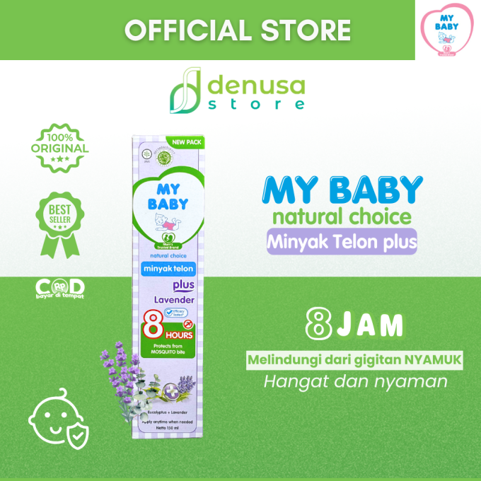 MY BABY Minyak Telon Plus Lavender 8 Jam 150 ml