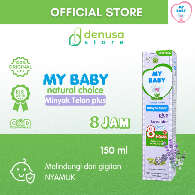 MY BABY Minyak Telon Plus Lavender 8 Jam 150 ml