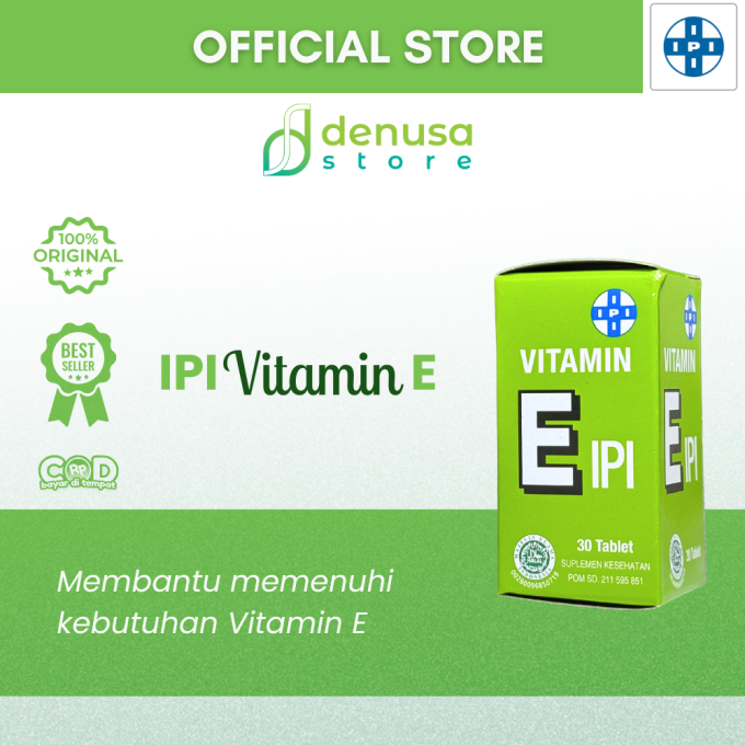 IPI Vitamin E 30 Tablet