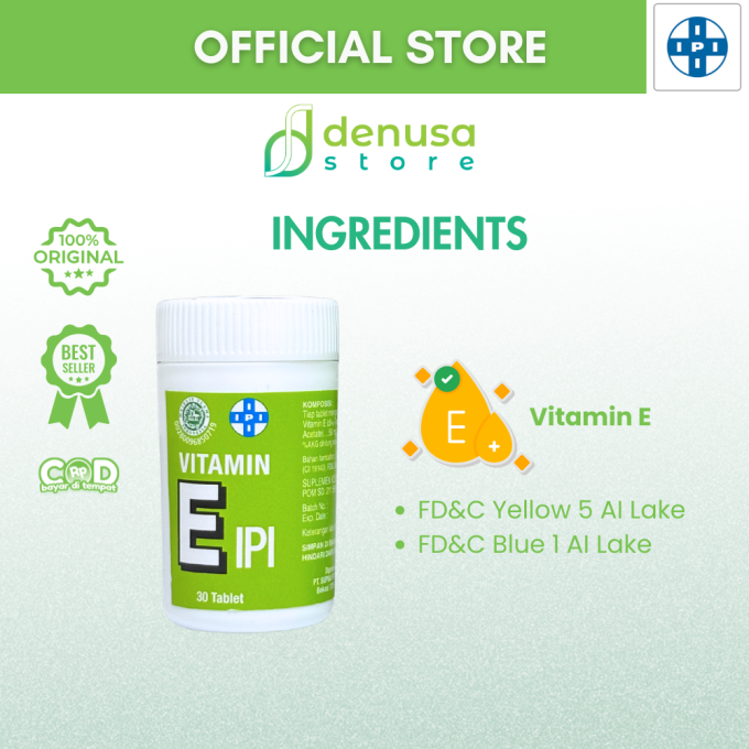 IPI Vitamin E 30 Tablet