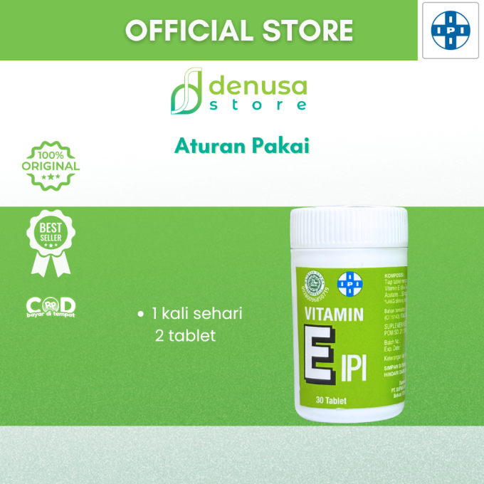 IPI Vitamin E 30 Tablet