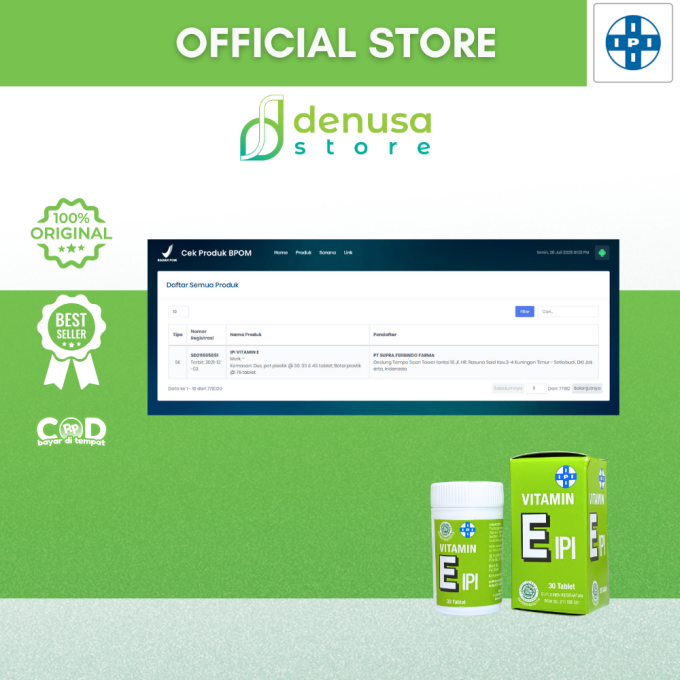 IPI Vitamin E 30 Tablet