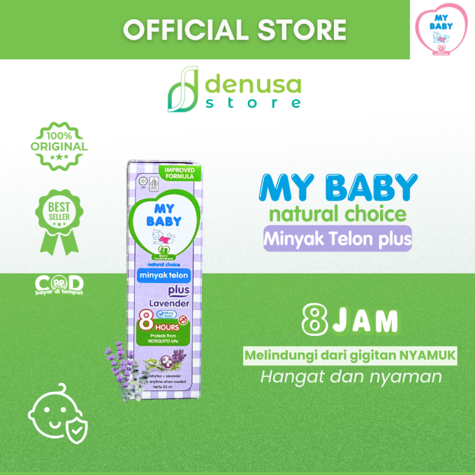MY BABY Minyak Telon Plus Lavender 8 Jam 30 ml