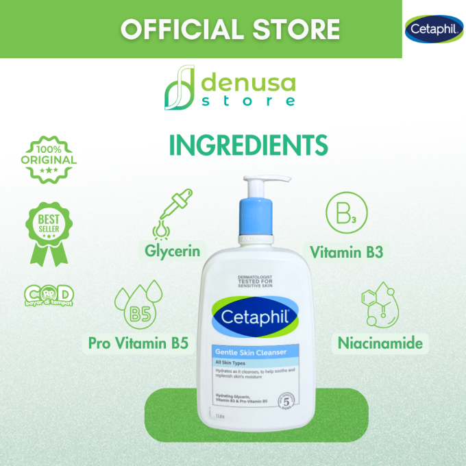 CETAPHIL Gentle Skin Cleanser 1 Litre