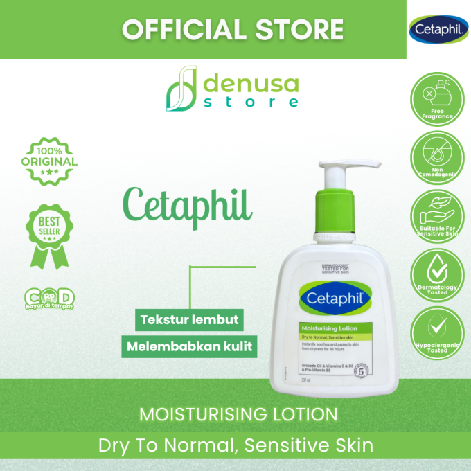 CETAPHIL Moisturising Lotion Dry To Normal, Sensitive Skin 237 ml