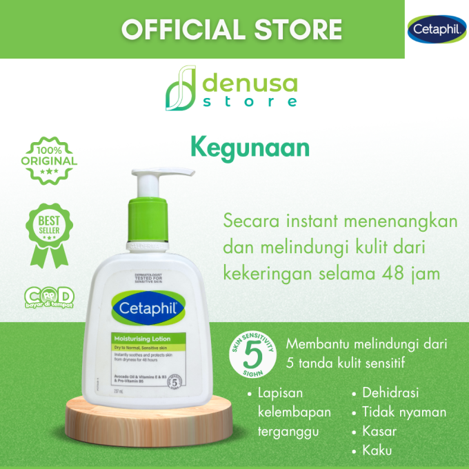 CETAPHIL Moisturising Lotion Dry To Normal, Sensitive Skin 237 ml