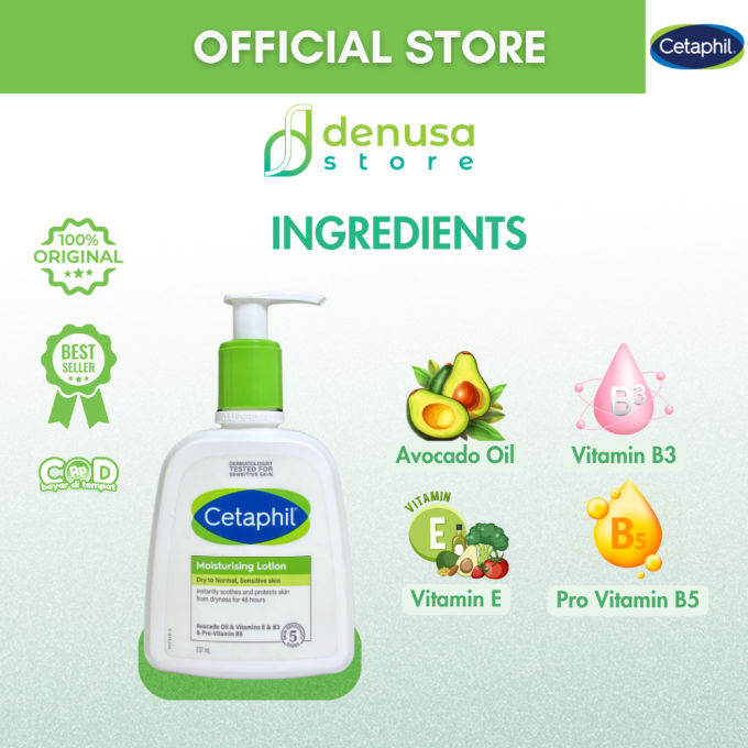 CETAPHIL Moisturising Lotion Dry To Normal, Sensitive Skin 237 ml