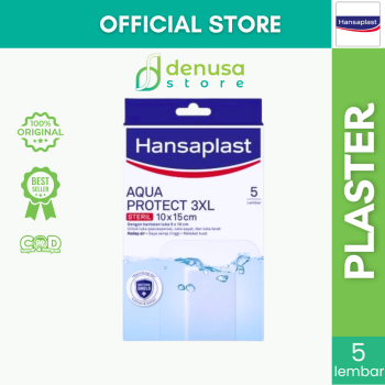 HANSAPLAST Aqua Protect XXXL Steril 10x15cm 5 Lembar