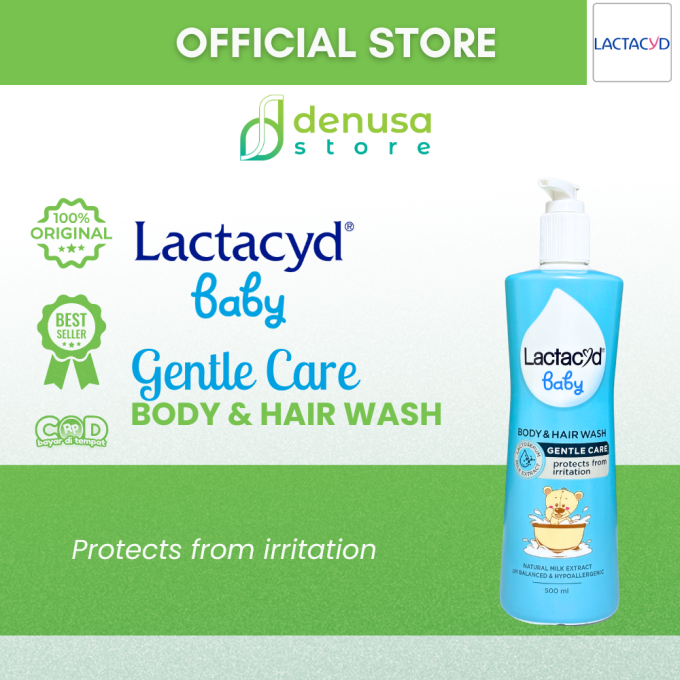 LACTACYD Baby Body n Hair Wash Gentle Care 500 ml