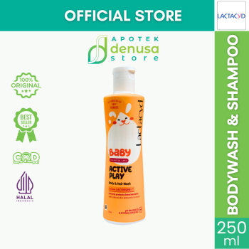 LACTACYD Baby Bodywash n Shampoo Active Play 250 ml