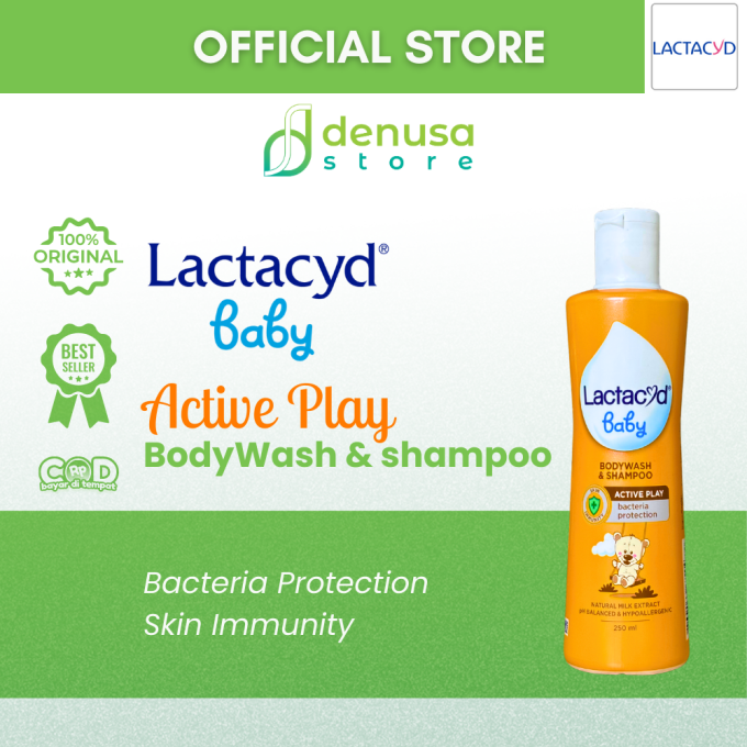 LACTACYD Baby Bodywash n Shampoo Active Play 250 ml