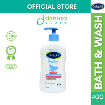 CETAPHIL Baby Moisturising Bath n Wash Babys Delicate Skin 400 ml