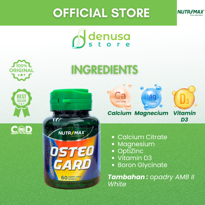 NUTRIMAX Osteogard 60 Tablet Salut Selaput