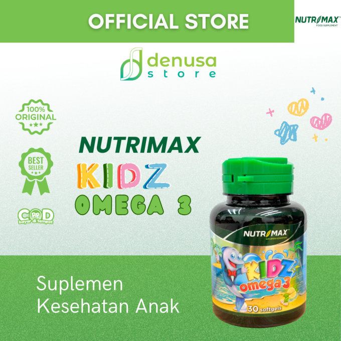 NUTRIMAX Kidz Omega3 30 Softgels