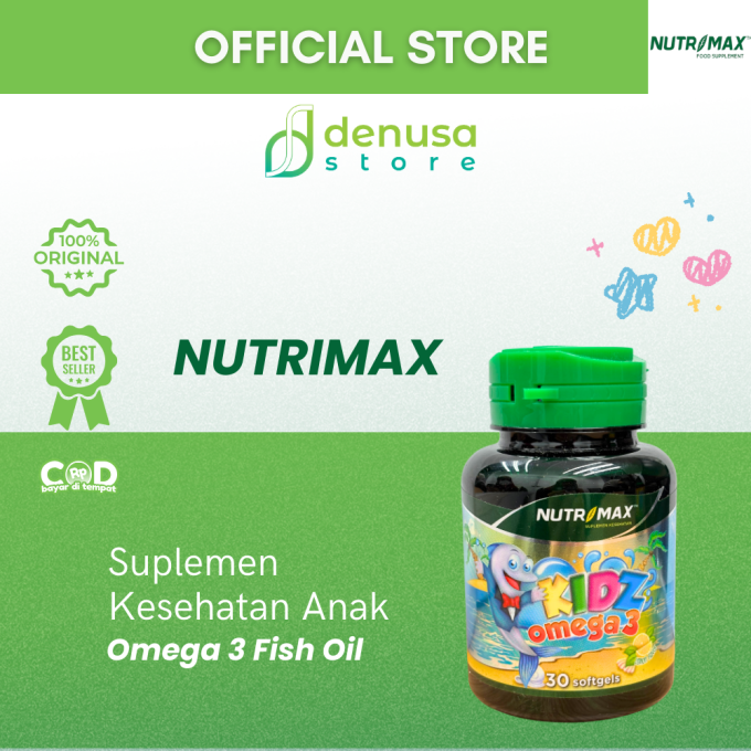 NUTRIMAX Kidz Omega3 30 Softgels