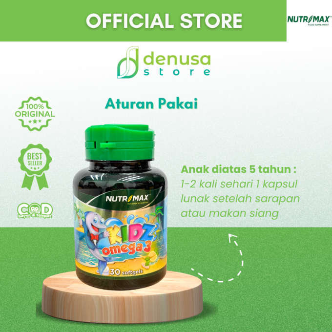 NUTRIMAX Kidz Omega3 30 Softgels