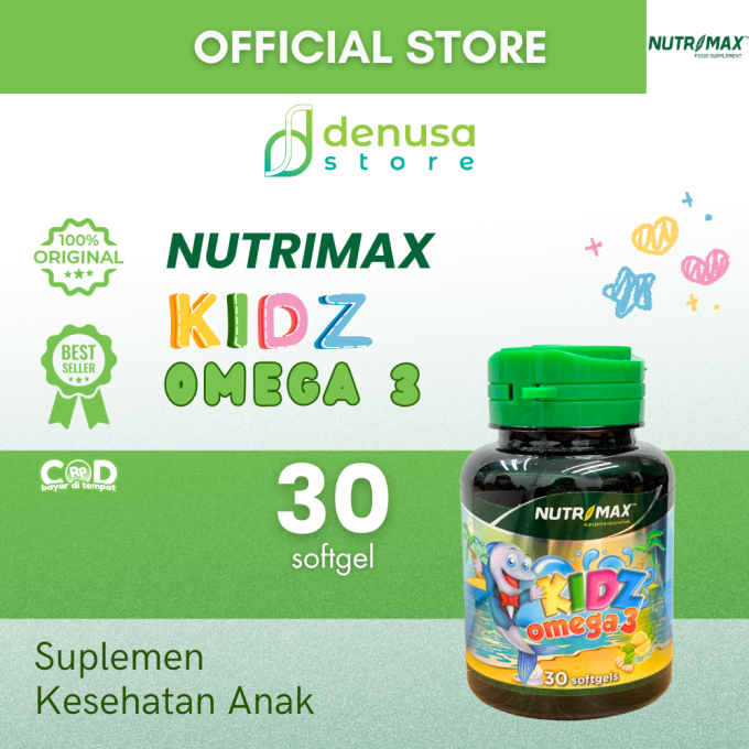 NUTRIMAX Kidz Omega3 30 Softgels