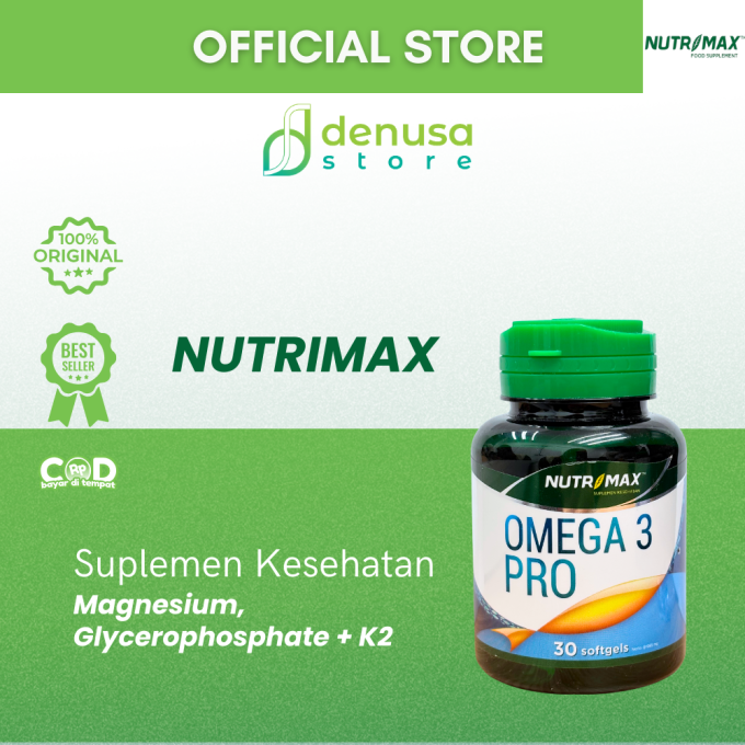 NUTRIMAX Omega 3 Pro 30 Softgels
