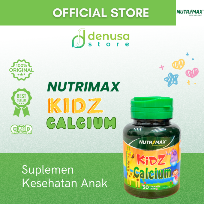 NUTRIMAX Kidz Calcium 30 Chewable Tablets