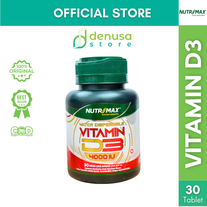 NUTRIMAX Vitamin D3 4000 IU 30 Tablet Salut Selaput