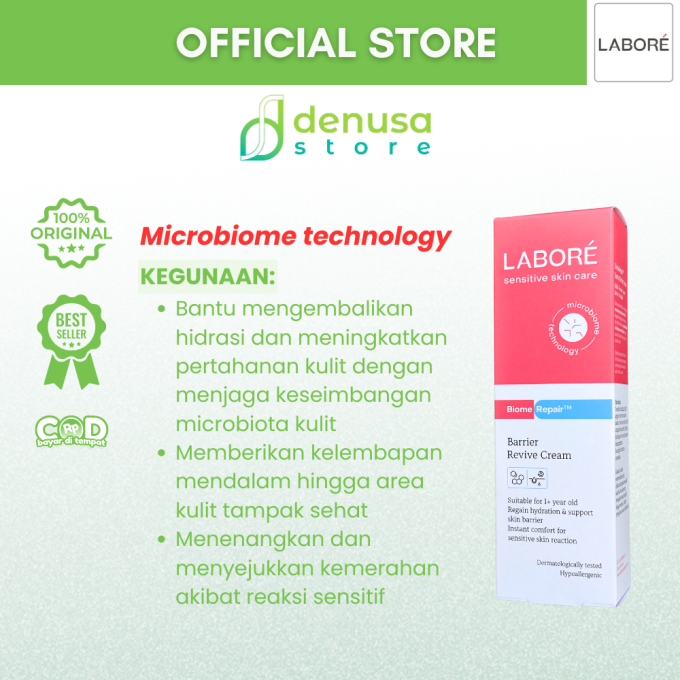 LABORE Sensitive Skin Care Biome Repair Barrier Revive Cream 100 ml